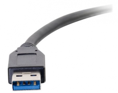 Cabo USB Tipo A (M) para USB-C (M) USB 3.1 30 V 3 A 91.4 cm preto , C2G 28831