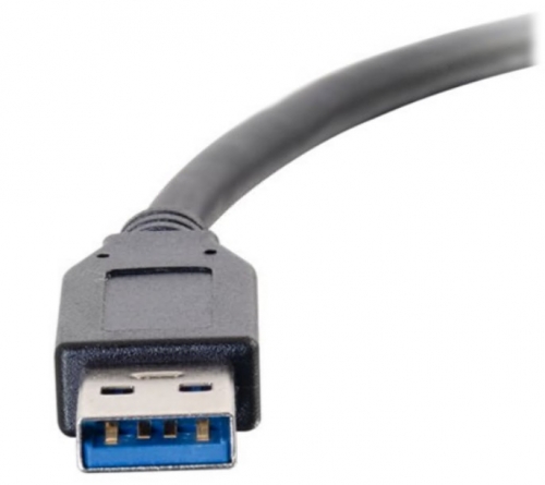 Cabo USB Tipo A (M) para USB-C (M) USB 3.1 30 V 3 A 1.83 m preto C2G 28832