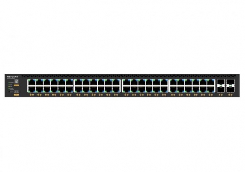 SWITCH NETGEAR M4350-48G4XF Gerido L3 Gigabit Ethernet (10/100/1000) Power over Ethernet (PoE) 1U Preto