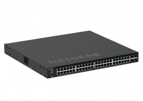 SWITCH NETGEAR M4350-48G4XF Gerido L3 Gigabit Ethernet (10/100/1000) Power over Ethernet (PoE) 1U Preto