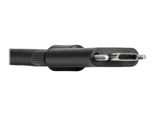 Cabo Targus USB 24 pin USB-C (M) para 24 pin USB-C (M) aparafusável 1.8 m preto  ACC1122GLX