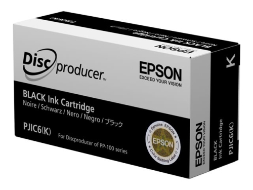 Tinteiros Epson Discproducer PJIC7(K) Preto original 