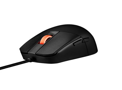 Rato ASUS ROG Strix Impact III - destros e canhotos - óptico - 6 botões - com cabo - USB 2.0 - preto