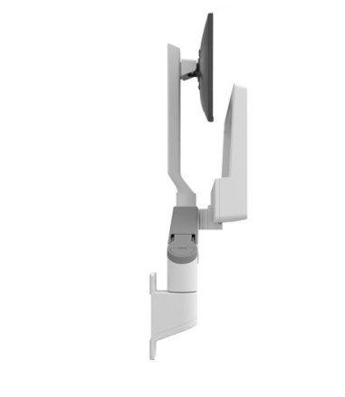 Suporte Ergotron CareFit Combo Arm para ecrã LCD/equipamento PC alumínio, plástico branco , 45-621-251
