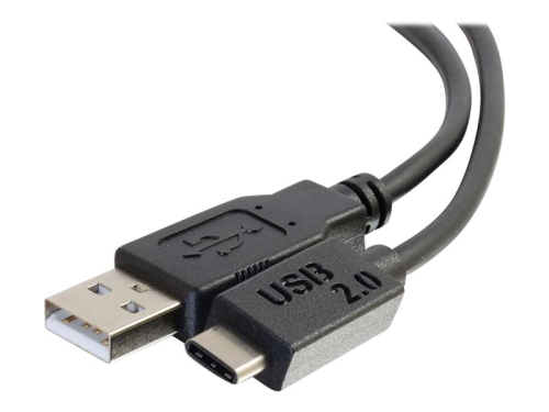 Cabo C2G USB - 24 pin USB-C (M) para USB (M)  USB 2.0  3.66 m  moldado preto 28873