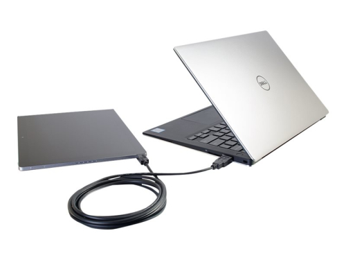 Cabo C2G USB - 24 pin USB-C (M) para USB (M)  USB 2.0  3.66 m  moldado preto 28873