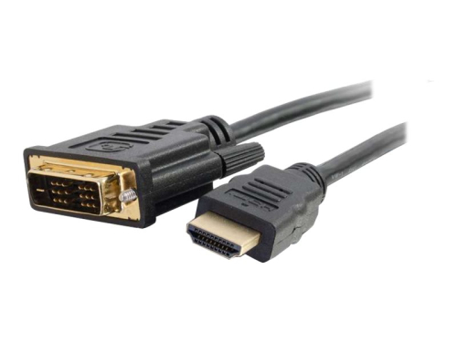 Cabo C2G  adaptador  DVI-D macho para HDMI macho 1 m  blindado preto 1080p 42514