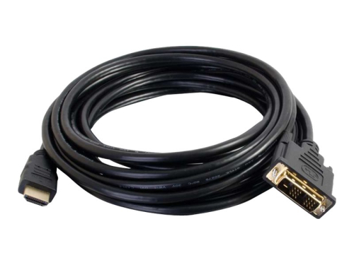 Cabo C2G  adaptador  DVI-D macho para HDMI macho 1 m  blindado preto 1080p 42514