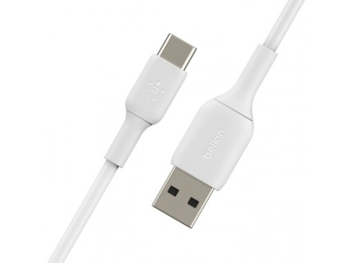 Cabo USB-A to USB-C PVC Branco 1m Pacote duplo