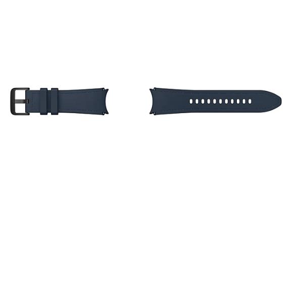 Bracelete Samsung Híbrida de Pele (S/M) Galaxy Watch6 cor INDIGO, ET-SHR95SNEGEU
