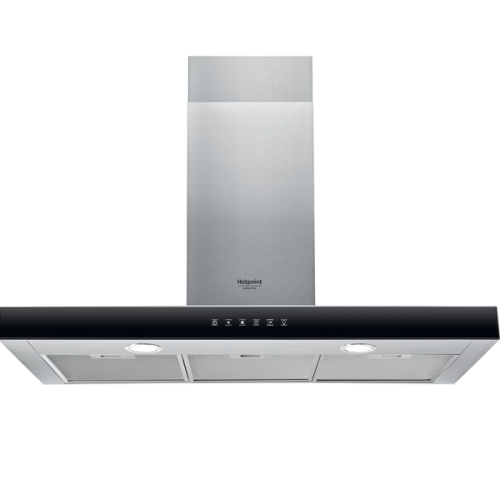Chamine Ilha Parede Hotpoint HHBS-9.8-FLX/1 90Cm Classe A