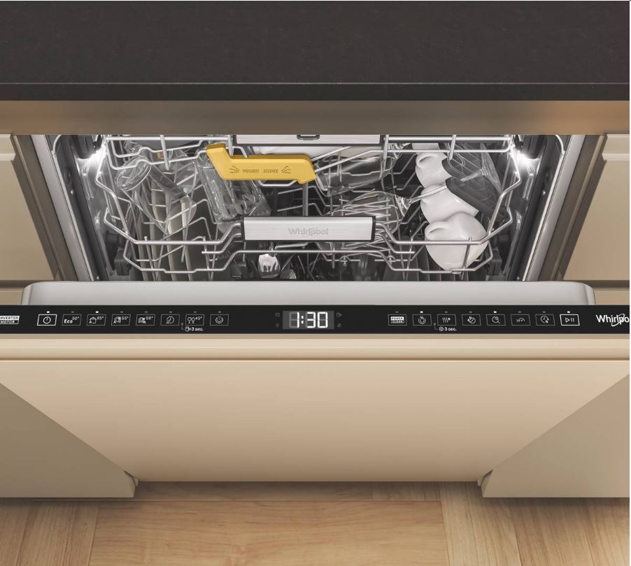 Máquina  lavar louça Whirlpool W7F HP33 X inox 15 Conjuntos 60 cm Classe D