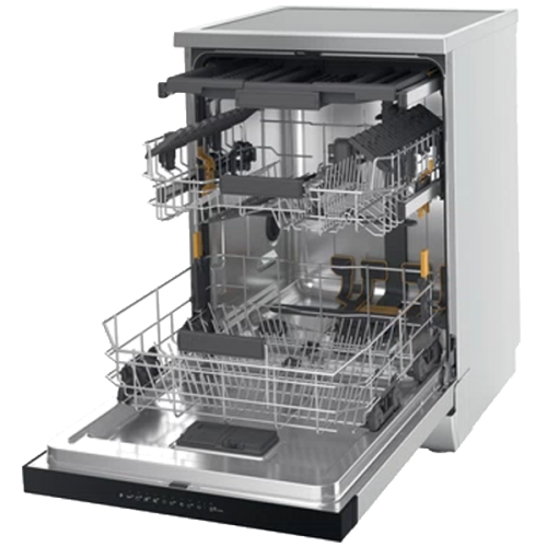 Máquina  lavar louça Whirlpool W7F HP33 X inox 15 Conjuntos 60 cm Classe D