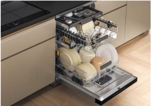 Máquina  lavar louça Whirlpool W7F HP33 X inox 15 Conjuntos 60 cm Classe D