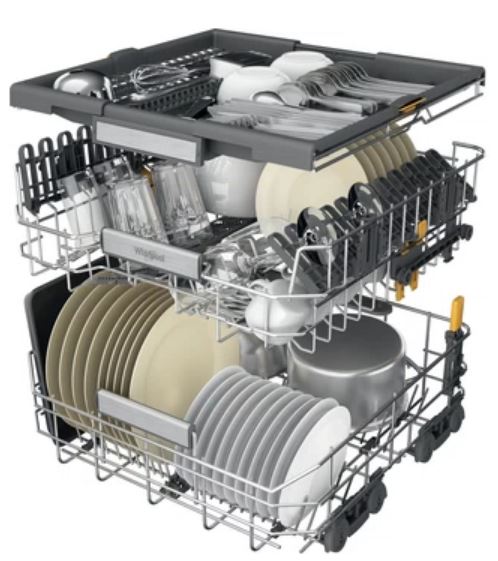 Máquina lavar loiça Whirlpool W7F HS41 X inox 15 Conjunto 60Cm Classe C