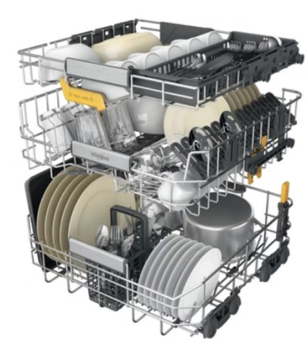 Máquina lavar loiça encastre Whirlpool W8I HP42 LSC 14 Conjuntos 60Cm Classe C