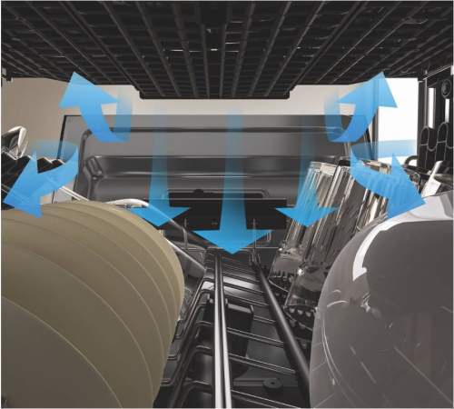 Máquina lavar loiça encastre Whirlpool W8I HP42 LSC 14 Conjuntos 60Cm Classe C