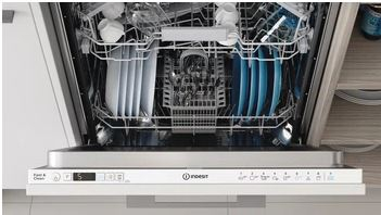 MAQUINA LAVAR LOUÇA ENCASTRE INDESIT  D2I HD524 A 14 CONJUNTOS 60CM CLASSE E