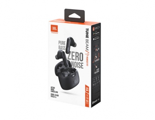 JBL IN-EAR TUNE BEAM TWS BLUETOOTH PRETO