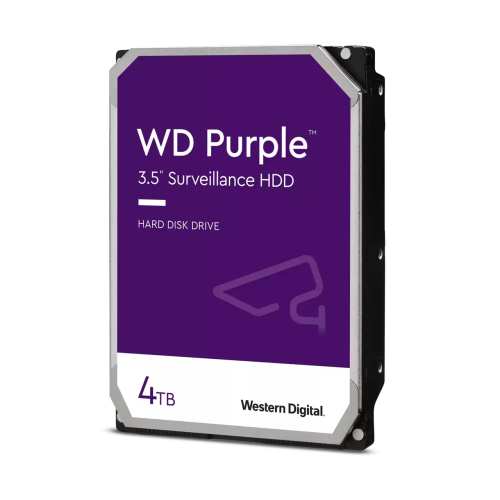 Disco 3.5 4TB WESTERN DIGITAL Purple 256Mb SATA 6Gb/s 54rp Surveillance WD43PURZ
