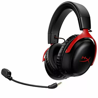 Auscultadores HP HyperX Cloud III WL BLK/RED GAM HS 77Z46AA
