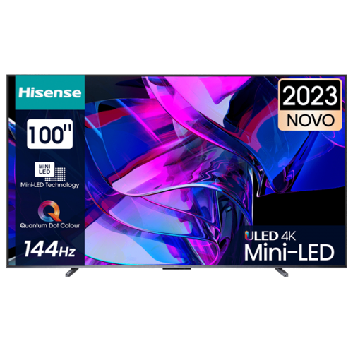 HISENSE LED TV 100" 4K ULED SMART TV MINI-LED HDR10+ VIDAA U 6.0 100U7KQ