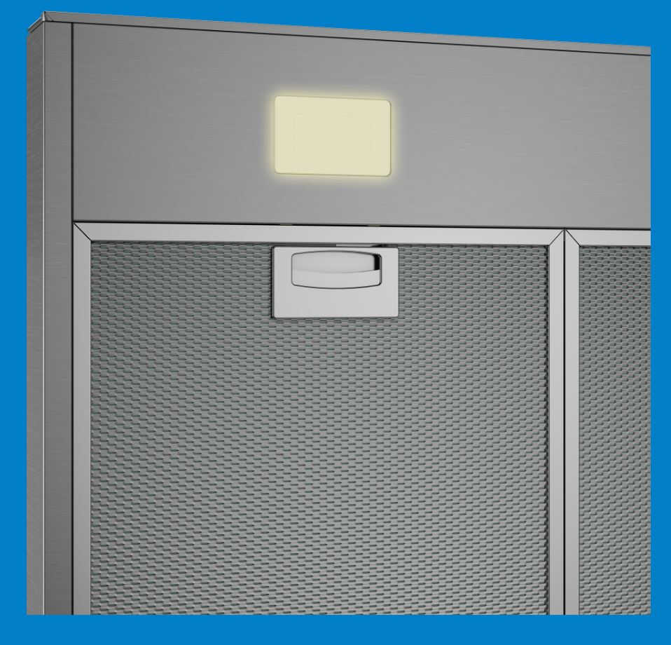 Chaminé de Parede Inox Beko BHCB 91622 BXH AxLxP Cm 102.5x89.8x50.5 Classe E