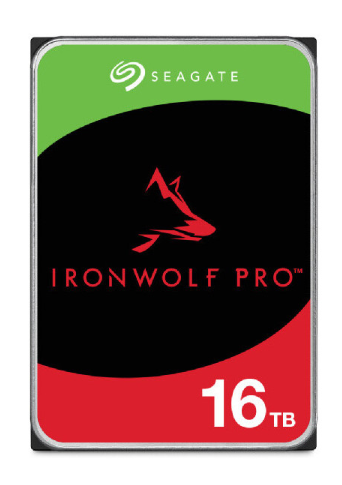 Seagate Disco HDD 16TB IronWolf Pro 3.5" Sata, 256mb Cache