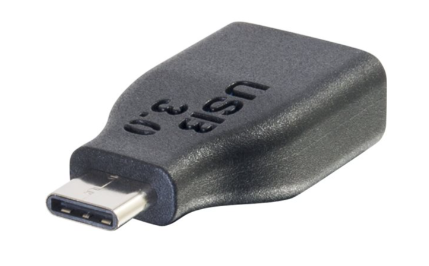 C2G USB C to USB A Adapter USB C to USB Adapter 5Gbps Black M/F Adaptador USB USB Tipo A (F) para USB-C (M) USB 3.0 preto , 28868