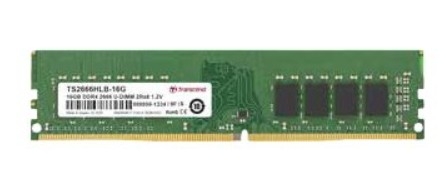 Memória Ram Transcend JM3200HLE-32G DDR4 módulo 32 GB DIMM 288-pin 3200 MHz / PC4-25600 CL22 1.2 V unbuffered sem ECC