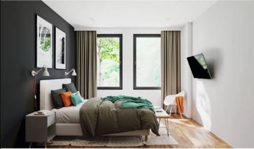 Suporte de parede inclinável VOGELS TVM 3215 de 19" a 43" até 15 Kg