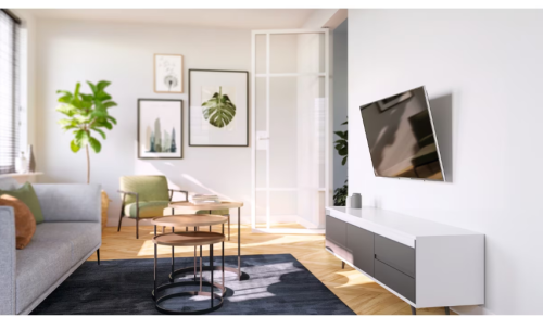 Suporte de Parede Inclinável para TV TVM 3415 da Vogel de 32" a 65" até 25 kg