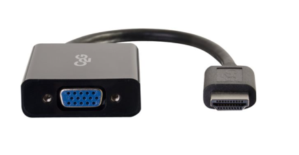 Adaptador HDMI para VGA C2G Conversor de Vídeo HDMI Macho para VGA Fêmea Preto , 41350