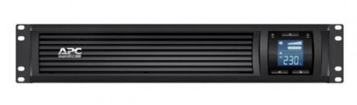 UPS APC Smart C 3000VA LCD AC 230 V - 2100 Watt 3000 VA - USB  2U  preto 