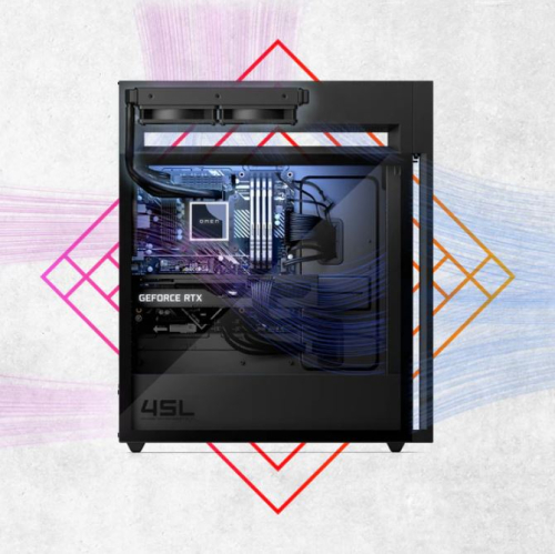 Computador HP OMEN 45L Gaming DT GT22-1012np PC  Ryzen 9 7900X, 32GB, 2TB, Windows 11  7X8C7EA