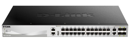 SWITCH D-Link DGS 3130-54TS Interruptor L3 Lite Administrado 48 x 10/100/1000 + 2 x 10 Gigabit Ethernet + 4 x 10 Gigabit SFP+