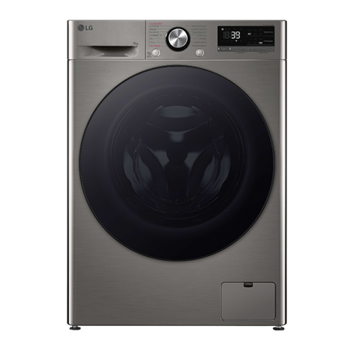 Maquina lavar roupa LG F4WR709SGS 9Kg 1400RPM Classe A Cinza Largura 60 cm