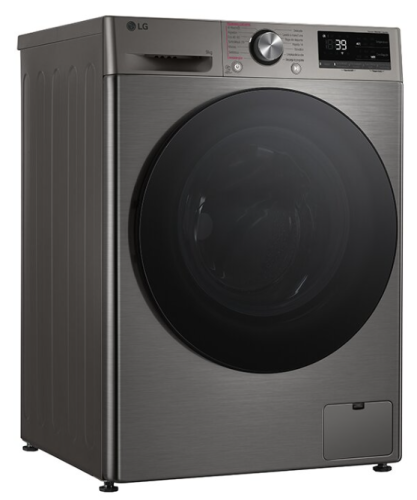 Maquina lavar roupa LG F4WR709SGS 9Kg 1400RPM Classe A Cinza Largura 60 cm
