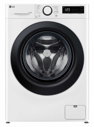 MAQUINA DE LAVAR E SECAR ROUPA  LG 1400 rpm 6/11KG Classe D F4DR5011S6W