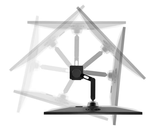 Monitor LG 27UN880P-B IPS Ergo UHD 4K de 27'' com USB Type-C 4K Ultra HD (3840 X 2160) 27UN880P-B Classe F