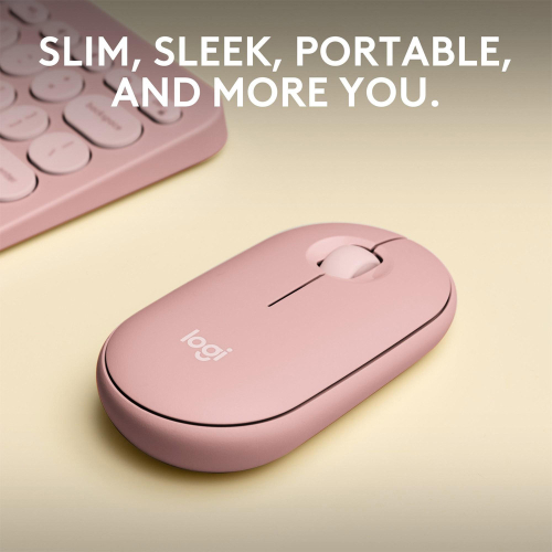 Rato Óptico Logitech Pebble 2 M350s TONAL ROSA
