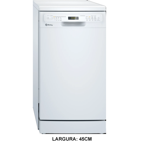 Máquina Lavar Loiça Balay Instalação Livre 45 cm Branco Classe E 3VN4030BA