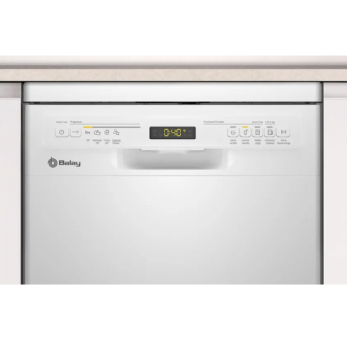 Máquina Lavar Loiça Balay Instalação Livre 45 cm Branco Classe E 3VN4030BA