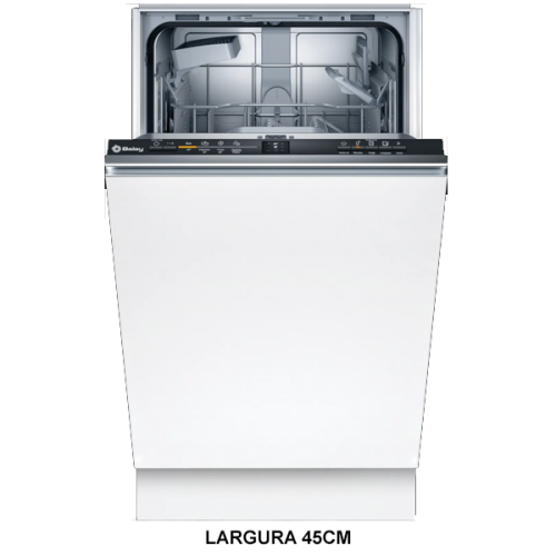 Máquina Lavar Loiça Balay Totalmente Integrável 45 cm Classe E 10 talheres 3VT4031NA