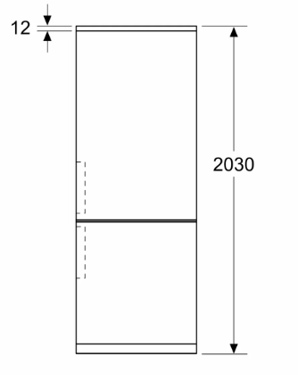 Frigorífico Combinado Siemens de instalação livre 203 x 70 cm Inox easyclean KG49NXIDF 440L Classe D