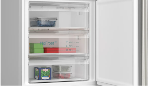 Frigorífico Combinado Siemens de instalação livre 203 x 70 cm Inox easyclean KG49NXIDF 440L Classe D