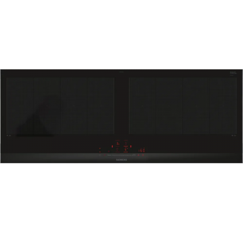 PLACA SIEMENS de indução 90 cm Preto Instalação na superfície com moldura EX275HXC1E