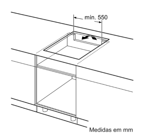 PLACA SIEMENS de indução 60 cm Preto Instalação na superfície sem moldura EH631HEB1E