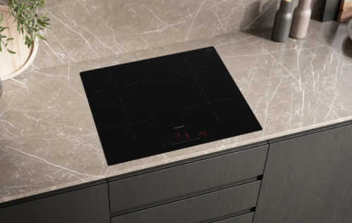 PLACA SIEMENS de indução 60 cm Preto Instalação à face EH601HEB1E