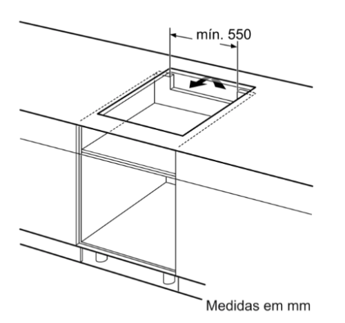 PLACA SIEMENS de indução 60 cm Preto Instalação à face EH601HEB1E